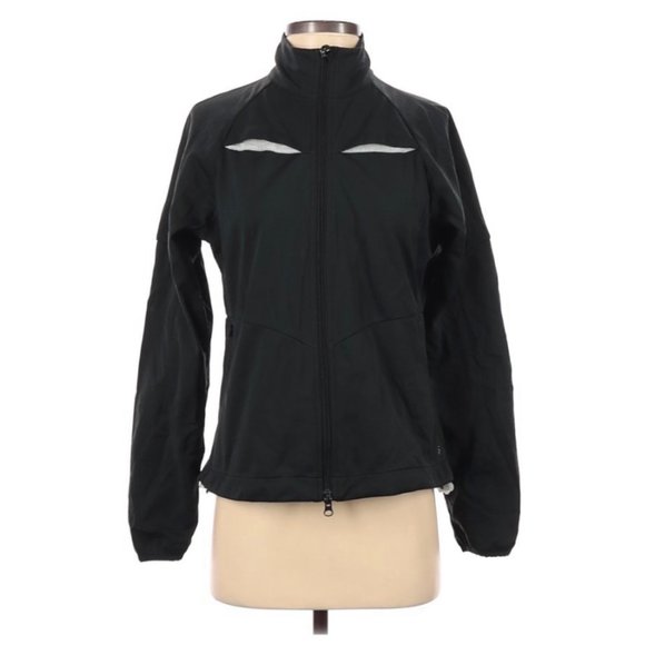 ATHLETA Black Track Jacket - Picture 1 of 12